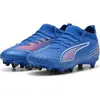 Image de Puma, Unisexe, Chaussures de football, ULTRA 6 MATCH FG/AG Jr (38), Rouge, Blanc, Bleu