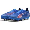 Image de Puma, Unisexe, Chaussures de football, Ultra 6 Match Fg/Ag (44), Rouge, Blanc, Bleu