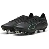 Image de Puma, Unisexe, Chaussures de football, Ultra 6 Match Fg/Ag (41), Noir
