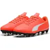 Image de Puma, Unisexe, Chaussures de football, Vitoria Ii Fg/Ag Jr (37), Rouge, Blanc
