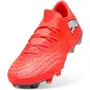 Image de Puma, Hommes, Chaussures de football, Future 9 Match Fusion Fg/Ag (42), Noir, Argent, Rouge, Blanc