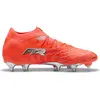 Image de Puma, Unisexe, Chaussures de football, Future 9 Ultimate Mxsg (39), Rouge