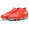 Image de Puma, Unisexe, Chaussures de football, Future 9 Ultimate Mxsg (40), Rouge, Noir, Argent, Blanc