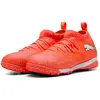 Image de Puma, Garçons, Chaussures de football, FUTURE 9 MATCH TT + Mid Jr (36), Rouge, Blanc, Noir, Argent