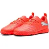 Image de Puma, Garçons, Chaussures de football, Future 9 Play Tt Jr (38.5), Rouge, Blanc, Noir, Argent