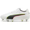 Image de Puma, Unisexe, Chaussures de football, KING 20 ULTIMATE MxSG (44), Rouge, Blanc, Jaune