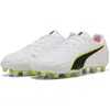 Image de Puma, Hommes, Chaussures de football, KING 20 MATCH FG/AG (42), Rouge, Jaune, Blanc