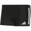 Image de Adidas, Hommes, Short de bain, Maillot de bain boxer 3S pour homme, noir/blanc, taille 32, Blanc, Noir, (32, 5)