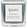 Image de ipuro Essentials black bamboo Geurkaars