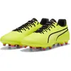 Image de Puma, Hommes, Chaussures de football, King Pro Fg/Ag (41), Jaune, Noir, Pink, Vert
