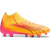 Image de Puma, Hommes, Chaussures de football, Ultra Pro Fg/Ag (43), Rouge, Orange