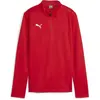 Image de Puma, Femmes, T-shirt de sport, teamGOAL Training 1/4 Zip Top Wmn (XS), Rouge, XS