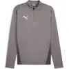 Image de Puma, Hommes, T-shirt, teamGOAL Training 1/4 Zip Top, Gris, (XL)