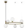 Image de Maytoni, Suspension, Ring Suspension, lampe à suspendre 6x G9 Blanc Laiton (G9)