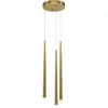 Image de Maytoni, Suspension, Cascade LED Suspension, lampe à suspendre 3x 19W laiton blanc neutre (1550 lm)