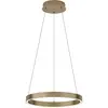 Image de Maytoni, Suspension, Rim LED Suspension, lampe à suspendre 25W laiton 85Ra Blanc chaud (1200 lm)