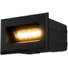 Image de Maytoni, Éclairage d'extérieur, Bosca LED Éclairage d'escalier 3W Noir IP65 Blanc chaud (250 lm, IP65)