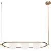 Image de Maytoni, Suspension, Erich Suspension, lampe à suspendre 3x E14 laiton (E14)