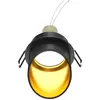 Image de Maytoni, Applique + plafonnier, Lipari Downlight, Luminaire encastré GU10 noir Ø6,8mm (GU10)