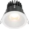 Image de Maytoni, Spot encastrable, Zoom LED Downlight, luminaire encastré 12W dimmable blanc IP65 90Ra Ø8,5mm blanc chaud (Aluminium)