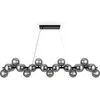 Image de Maytoni, Suspension, Dallas Suspension, lampe à suspendre 25x G9 Noir (G9)