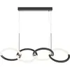 Image de Maytoni, Suspension, Node LED Suspension, lampe à suspendre 4x 40W Noir 90Ra Blanc chaud