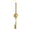 Image de Maytoni, Plafonnier, Applique murale LED Tau, 13W couleur or blanc chaud (600 lm)