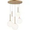 Image de Maytoni, Suspension, Basic form suspension, lampe à suspendre 5x E14 65cm couleur or (E14)