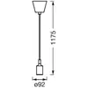 Image de Osram, Suspension, Vintage 1906 PenduLum Bell Blanc (E27)