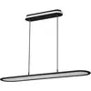 Image de Osram, Plafonnier, LED Deckenleuchte OFFICE LINE PANEL ELLIPSE 57W 940 Black Dimmbar Neutralweiss 4099854464874 (2700 lm)