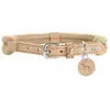 Image de Hunter Dog collar Malia Beige M/L 45-54 cm (L, M, Chien, Promenade), Collier + laisse