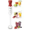 Image de Bosch Hausgeräte ErgoMixx MSM64010, Mixeur plongeant, Rouge, Blanc