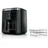Image de Bosch Hausgeräte Série 6 Air Fryer avec kit de gril, Friteuse, Noir