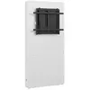 Image de Hagor Meuble pour supports 800x600mm blanc / noir 90kg/65-86"/hauteur Support TV (Mur, Sol, 90 kg), Support mural pour TV, Noir, Blanc