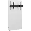 Image de Hagor Meubles pour supports 900x600mm blanc/blanc 120kg/75-98"/monté au sol/mur/lifté (Mur, Sol, 100 kg), Support mural pour TV, Blanc