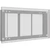Image de Hagor WH OH46 wall mount for SAMSUNG OH46 series landscape and portrait format possible highly weath (Mur, 36 kg, 46"), Support mural pour TV, Noir