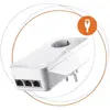 Image de Devolo Magic 2 LAN triple Ethernet LAN Blanc 1 pc(s) (2400 Mbit/s), CPL, Blanc