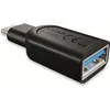 Image de Icy Box USB Typ-C auf USB 3.0 (USB 3.0, 4.50 cm), Adaptateur données + vidéo, Noir