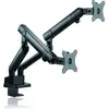 Image de Icy Box Support de moniteur avec support de table pour deux moniteurs jusqu'à 32" (81 cm), IB-MS314-T (Tables, 32", 8 kg), Support de moniteur, Noir