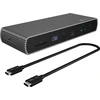Image de ICY BOX IB-DK8801-TB4 notebook dock & poortreplicator Bedraad Thunderbolt 4 Antraciet, Zwart
