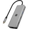Image de ICY BOX IB-DK4012-CPD Bedraad USB 3.2 Gen 1 (3.1 Gen 1) Type-C Antraciet, Zwart