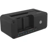 Image de ICY BOX IB-2924MSCL-C31 basisstation voor opslagstations USB 3.2 Gen 2 (3.1 Gen 2) Type-C Zwart