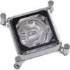Image de Alphacool Ice Block XPX Aurora Edge CPU - Plexi Chrome Digital RGB, Refroidissement liquide CPU, Argent, Noir