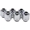 Image de Alphacool Glace 13/10mm G1/4 - pack de six, Raccord, Argent