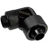 Image de Alphacool Glace 16/10 mm, orientable à 90° G1/4, Raccord, Noir