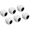Image de Alphacool Raccord HardTube PRO 13mm G1/4, 6-Pack, Raccord, Blanc