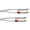 Image de Cordial CFU CC - Câble de connexion RCA asymétrique (0.90 m), Câble audio