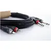Image de Cordial 14842 Klinke / Cinch Audio Anschlusskabel (2x Klinkenstecker 6.3 mm (mon (6 m, Câble jack 6,3 mm), Câble audio