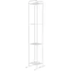 Image de Zomo VS-Rack Vinya 150 Blanc (Plaques), Rangement pour CD et vinyle, Blanc