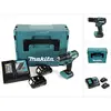 Image de Makita, Perceuse + Visseuses sans fil, DHP 483 RAJ Perceuse-visseuse à percussion sans fil 18 V 40 Nm Brushless + 2x Batteries 2,0
